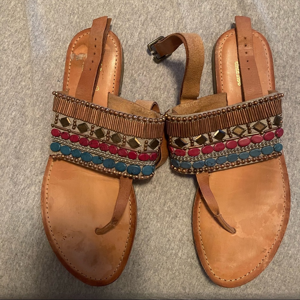 Sandals sling back